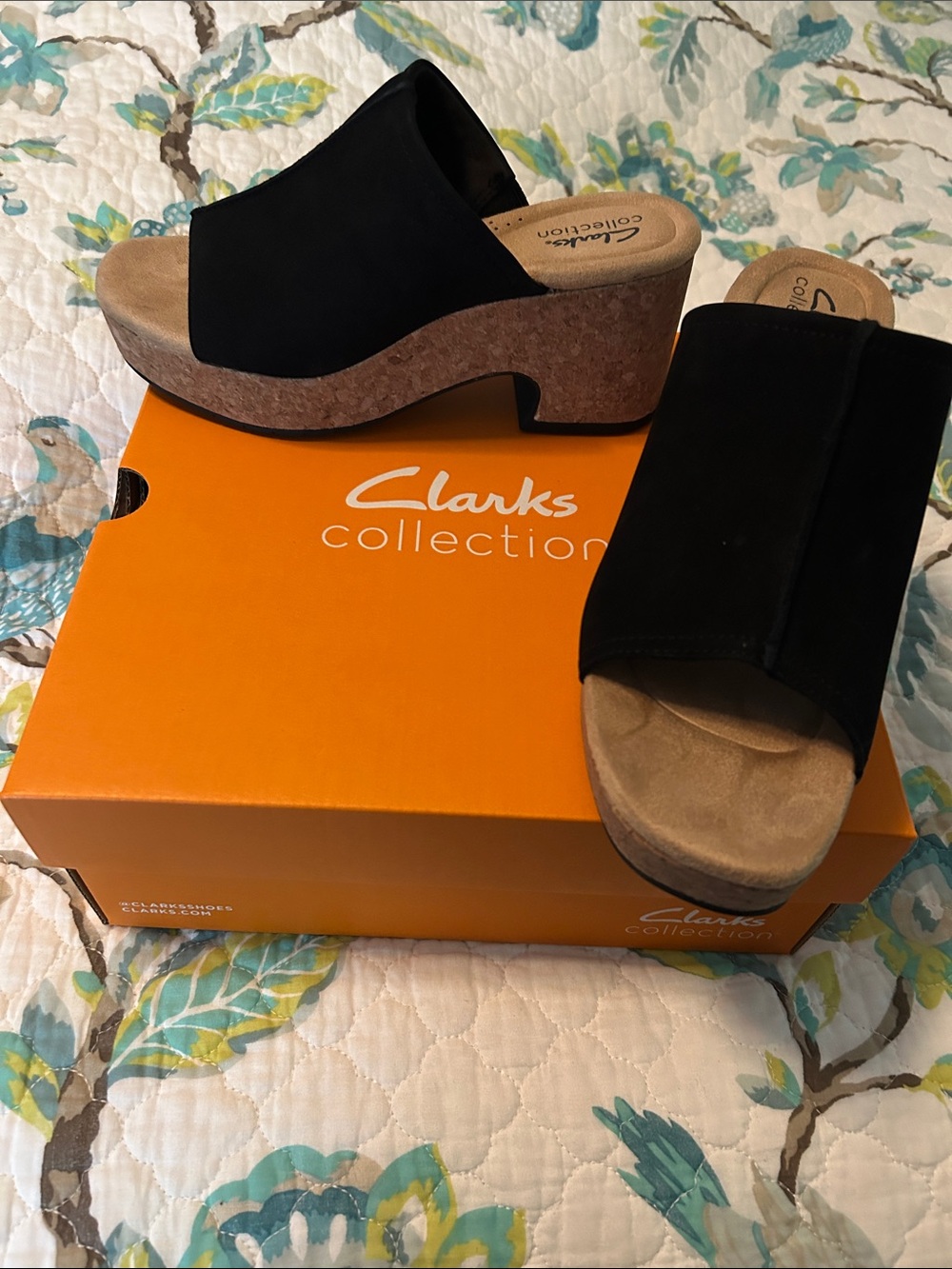 Clarks Platform Sandals